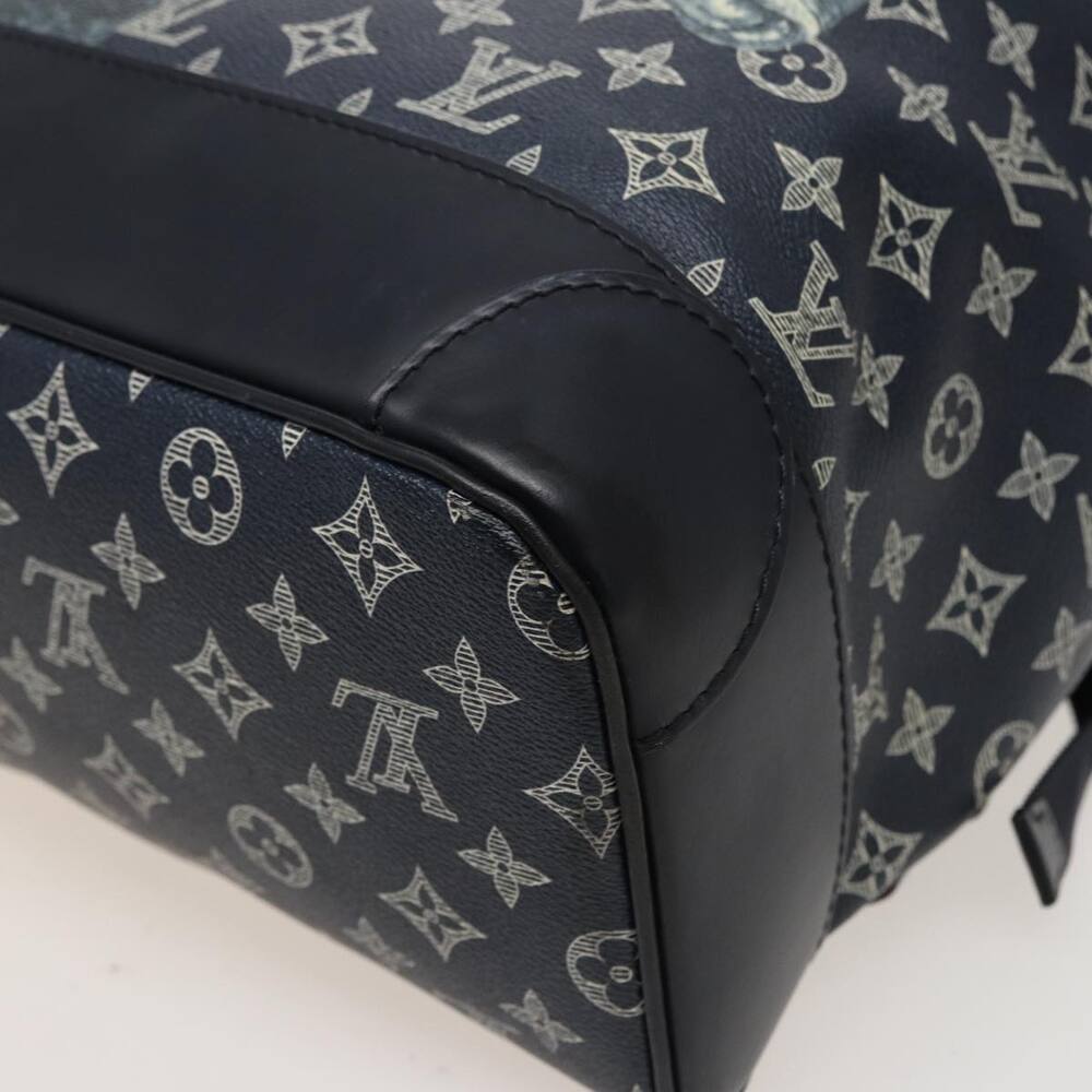 LOUIS VUITTON Monogram Savanna Steamer Backpack Black M54126 - Picture 16 of 16